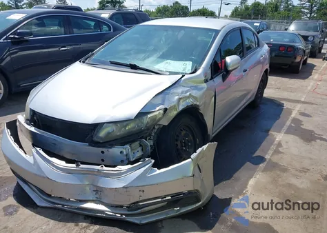 2015 Honda Civic Lx from USA, damaged, VIN 2HGFB2F54FH517133